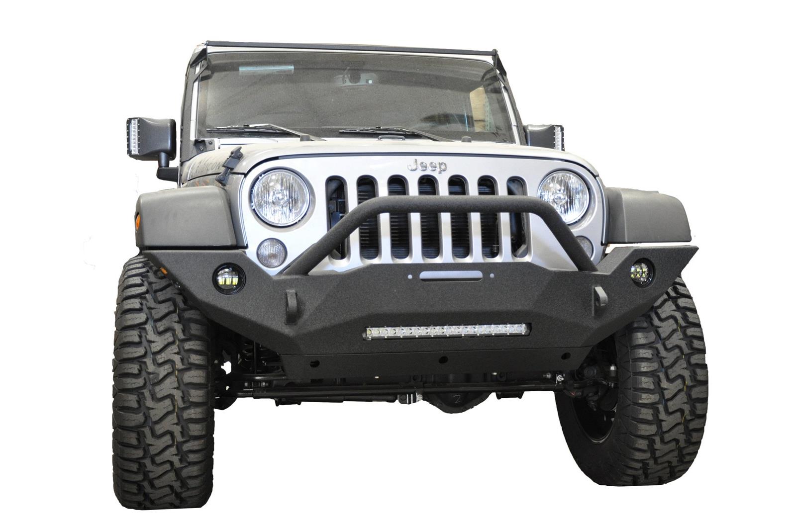 Dv8 Offroad Fbshtb-18 Dv8 Offroad Jeep Hammer Forged Front Bumpers 