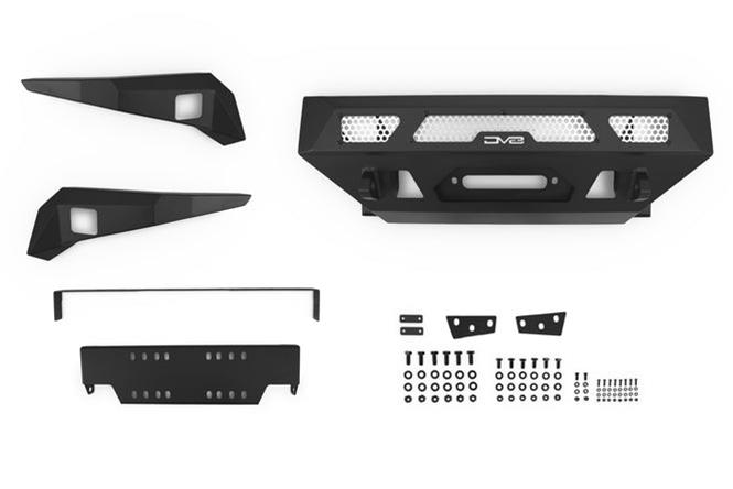 DV8 Offroad 16-23 Toyota Tacoma MTO Series Winch Front Bumper thumbnail 2