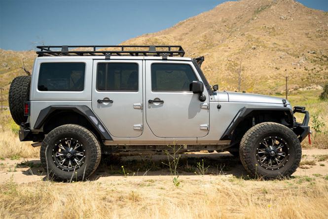 DV8 Offroad 07-18 Jeep Wrangler JK Armor Fender Flares thumbnail 8