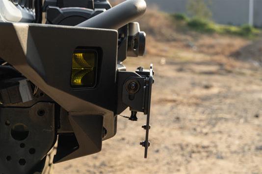 DV8 Offroad Universal Quick Release D-Ring License Plate Mount thumbnail 2