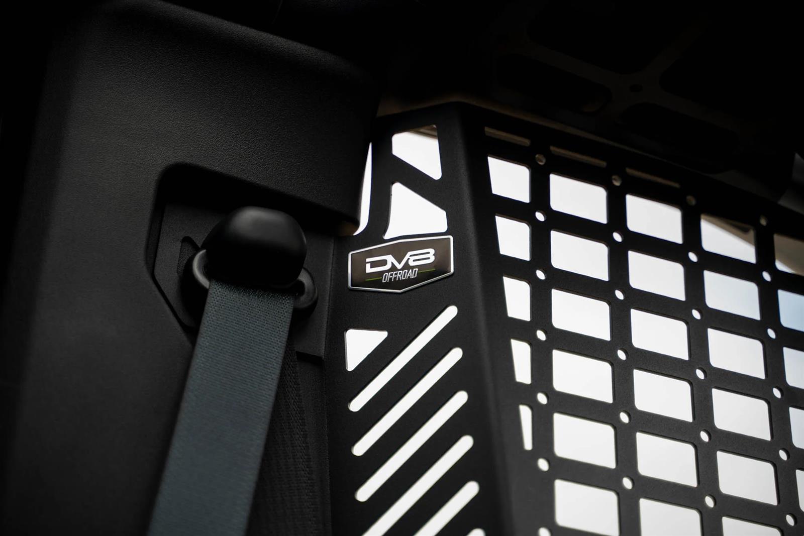 DV8 Offroad 21+ Ford Bronco Pocketed Rear Window Molle Panels (Soft Top/2-Door Models) thumbnail 4