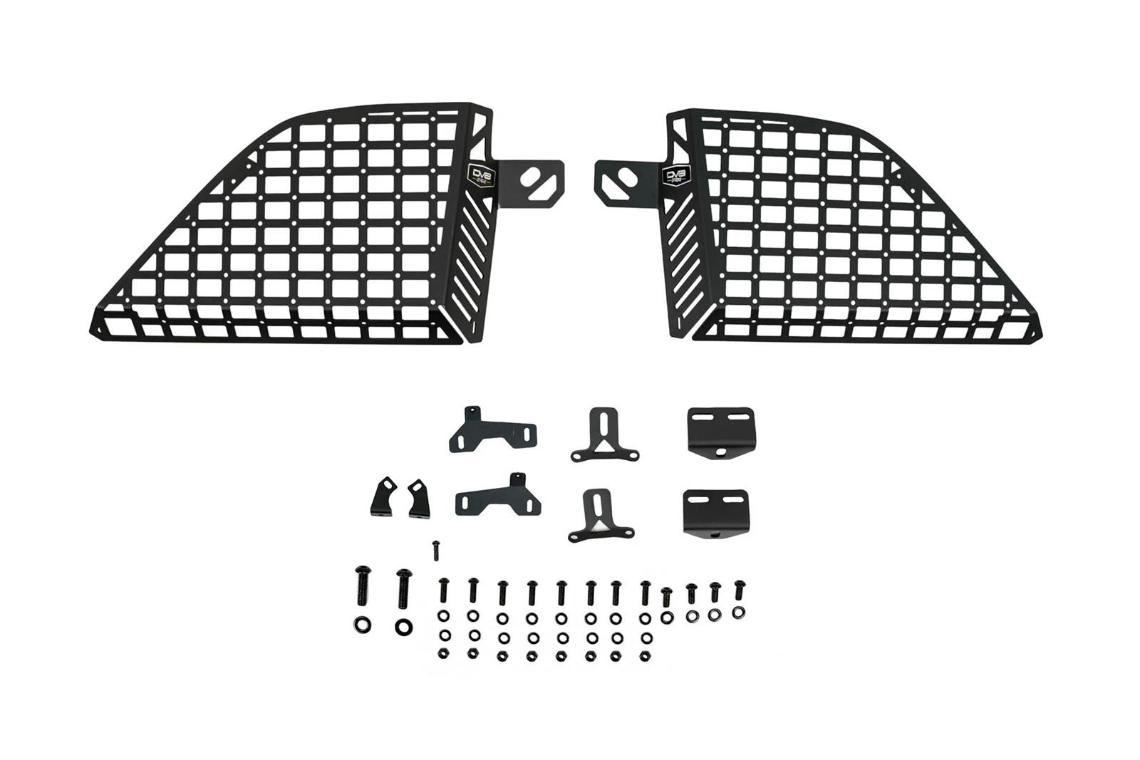 DV8 Offroad 21+ Ford Bronco Pocketed Rear Window Molle Panels (Soft Top/2-Door Models) thumbnail 6