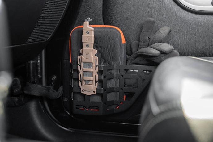 DV8 Offroad 11-18 Jeep Wrangler JK Front Door Pocket Molle Panels thumbnail 4
