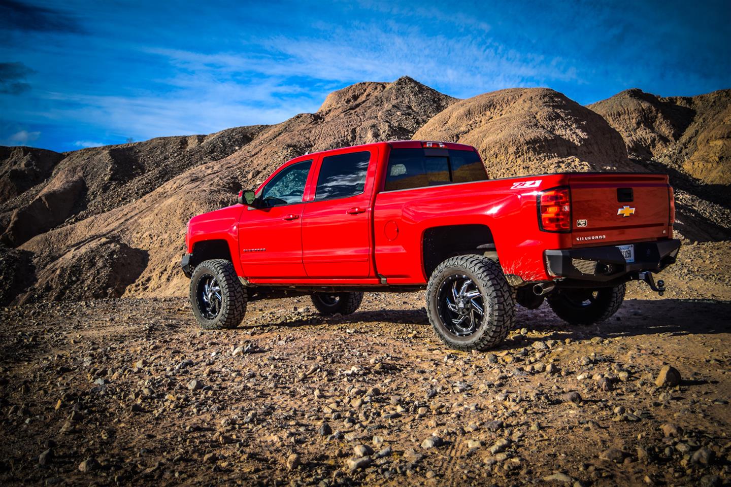 DV8 Offroad Rear Bumpers RBCS1-02 Bumper, Rear, Steel, Black Textured Powdercoat, Chevrolet, Each thumbnail 2