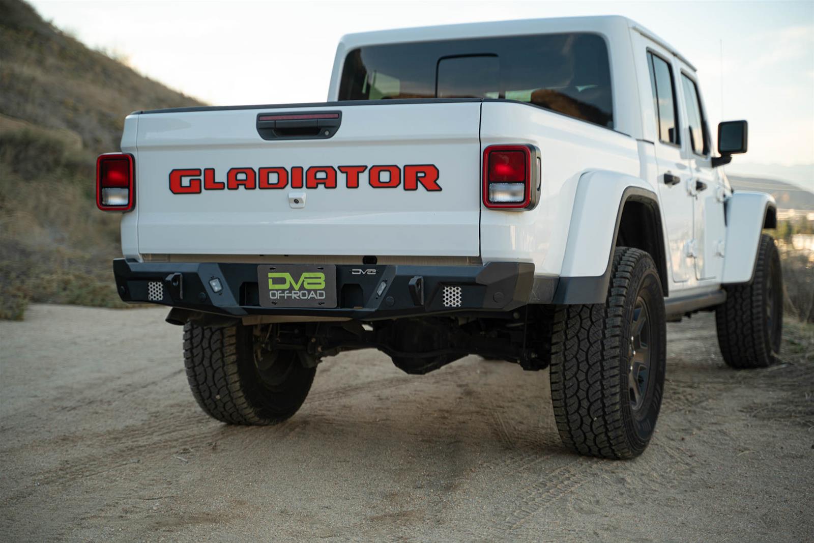 DV8 Offroad 20-23 Jeep Gladiator JT MTO Series Rear Bumper thumbnail 5