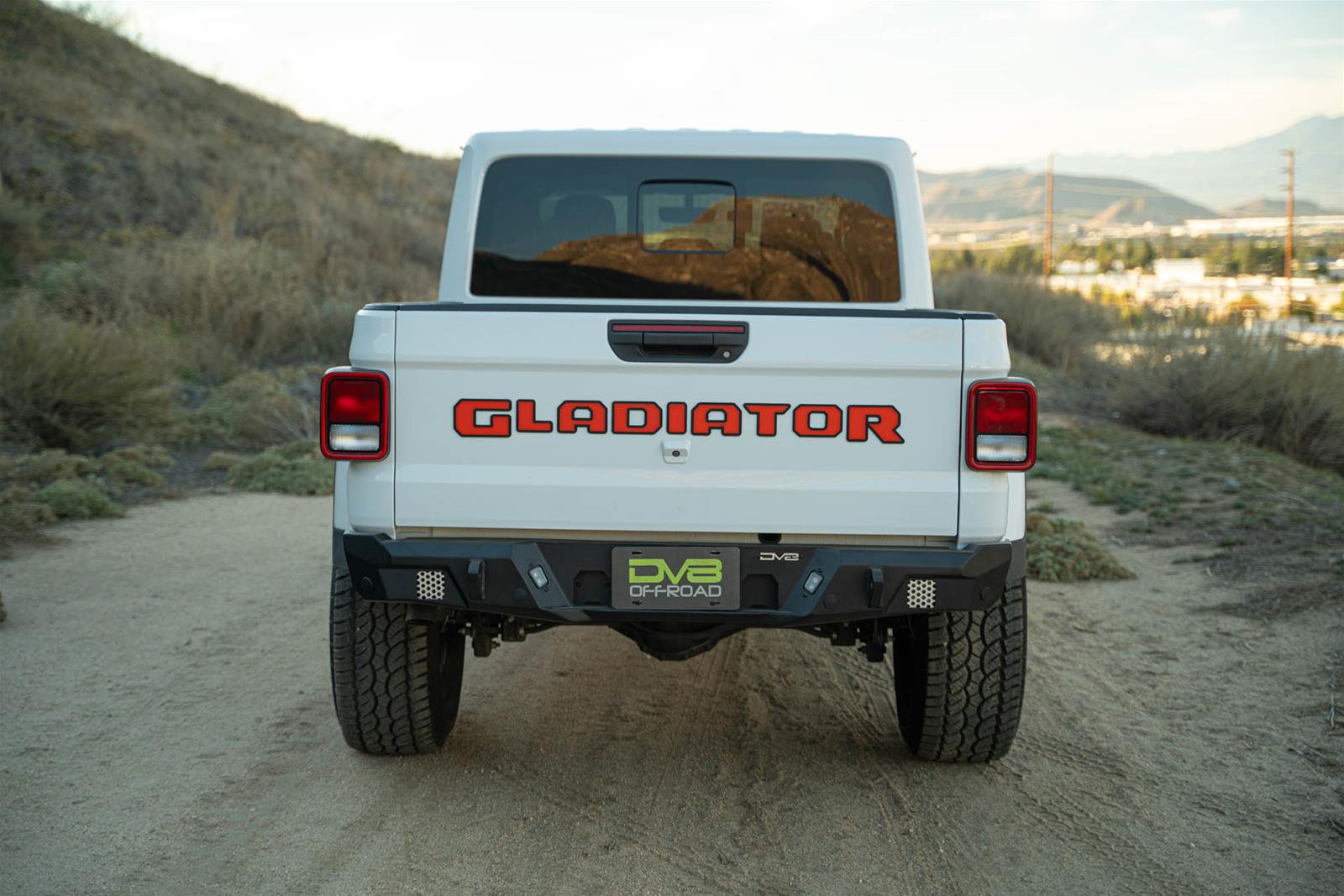 DV8 Offroad 20-23 Jeep Gladiator JT MTO Series Rear Bumper thumbnail 4
