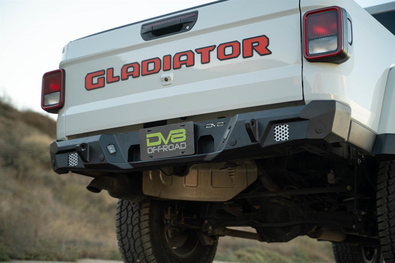DV8 Offroad 20-23 Jeep Gladiator JT MTO Series Rear Bumper thumbnail 8