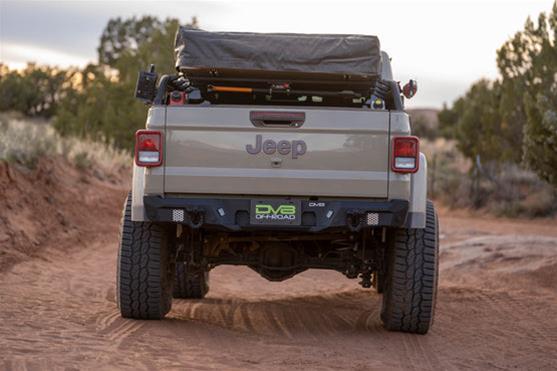 DV8 Offroad 20-23 Jeep Gladiator JT MTO Series Rear Bumper thumbnail 6