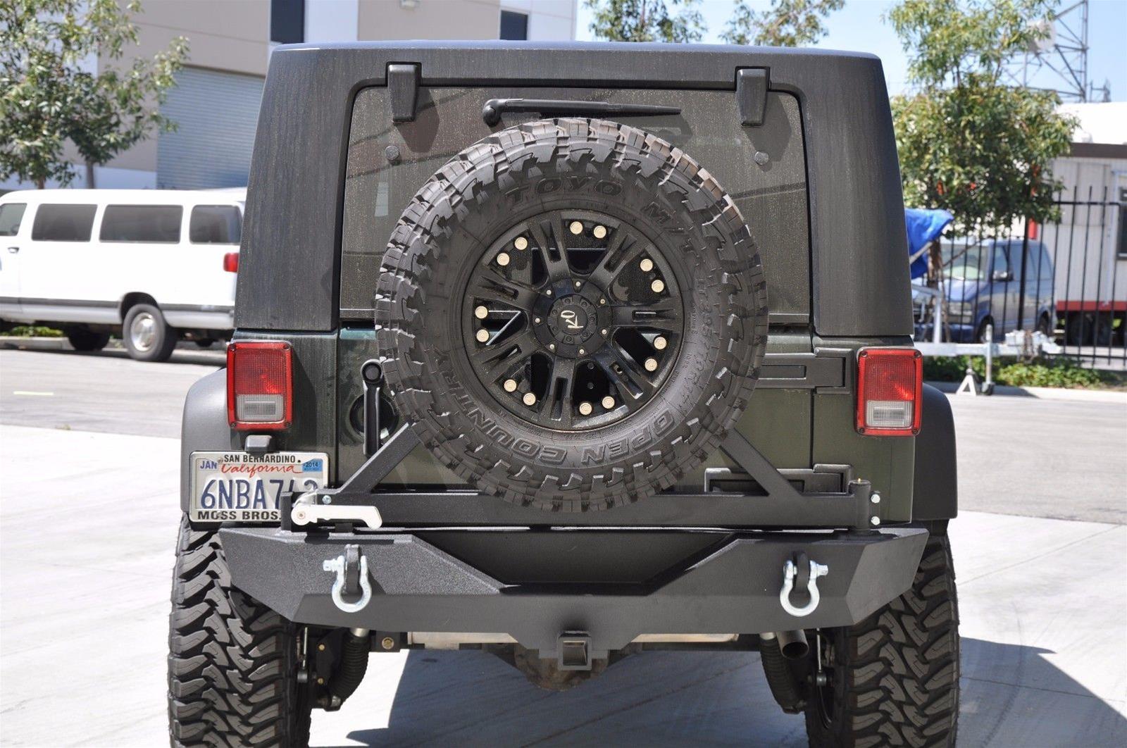 DV8 Offroad RBSTTB-01 DV8 Offroad Rear Bumpers with Tire Carrier ...