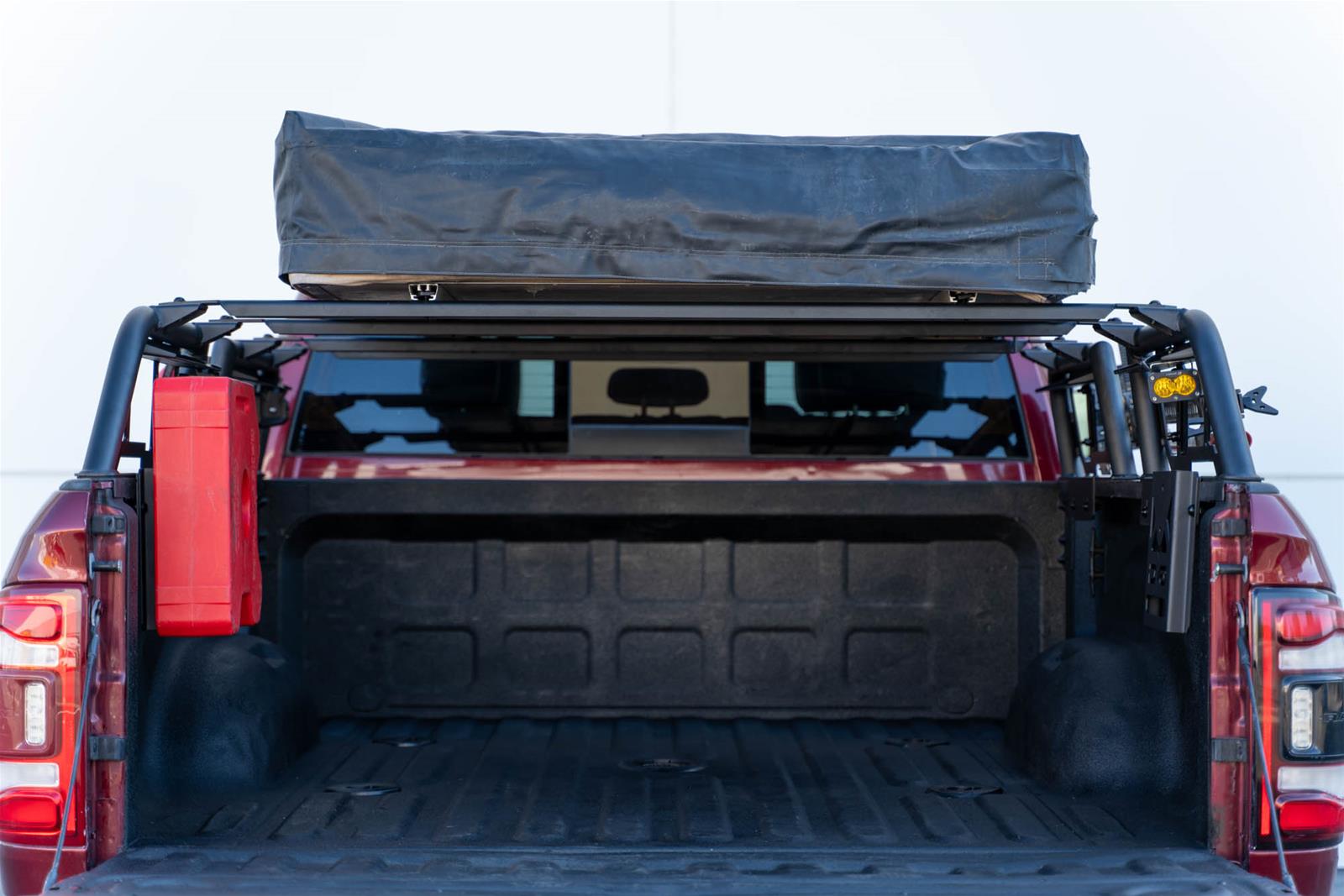 DV8 Offroad 07-23 Toyota Tundra / 09-23 Ford F150 Raptor MTO Series Bed Rack - 2pc Adj.