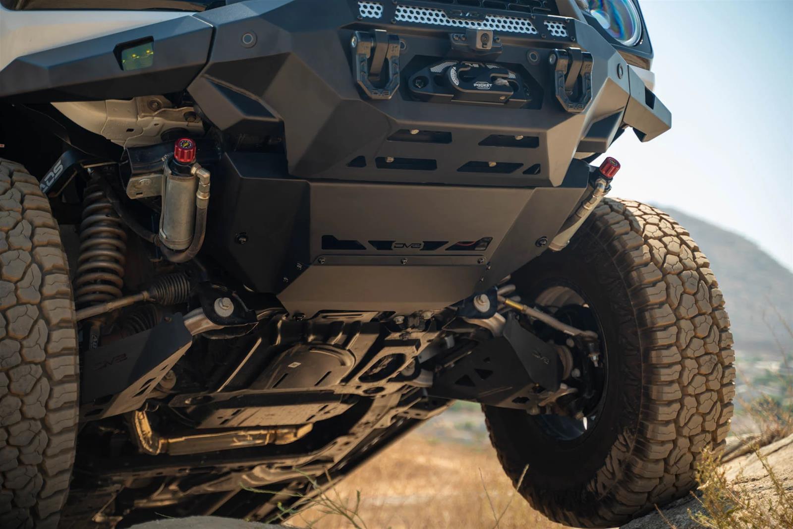DV8 Offroad 2021+ Ford Bronco (excl. Raptor) Low Pro Skid Plate thumbnail 3