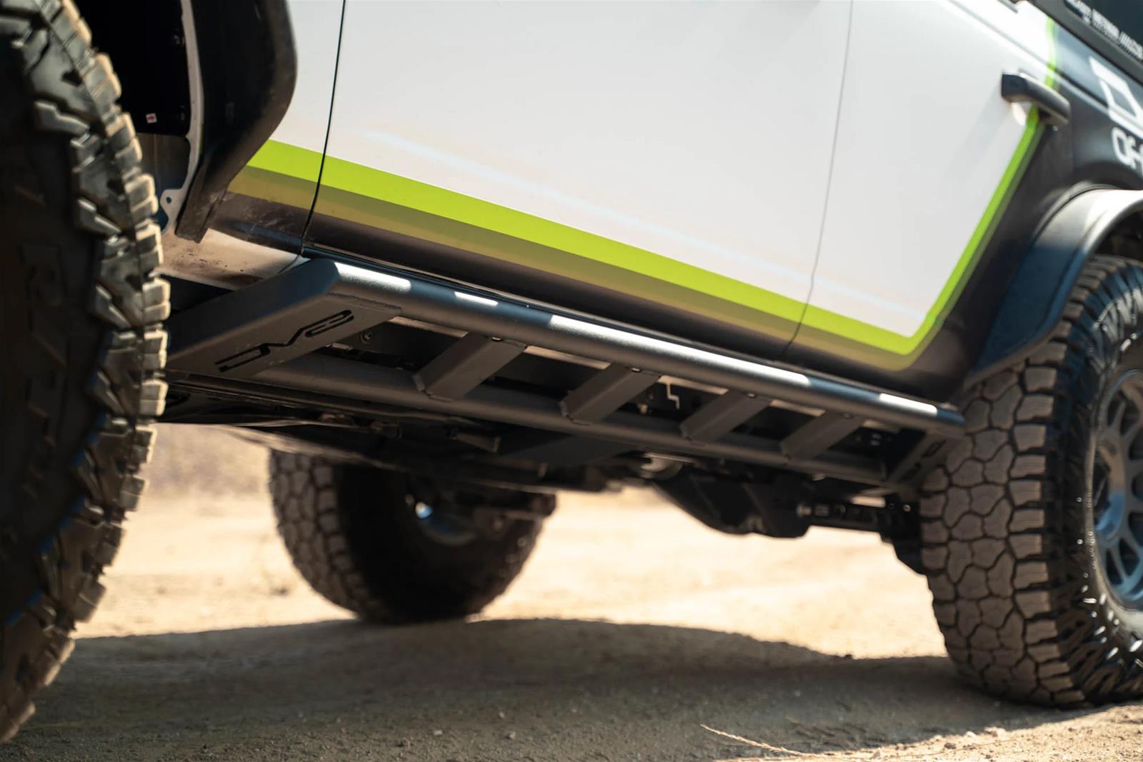 DV8 Offroad 2021+ Ford Bronco (excl. 2-Door/Raptor) FS-15 4-Door Rock Sliders V2 thumbnail 3