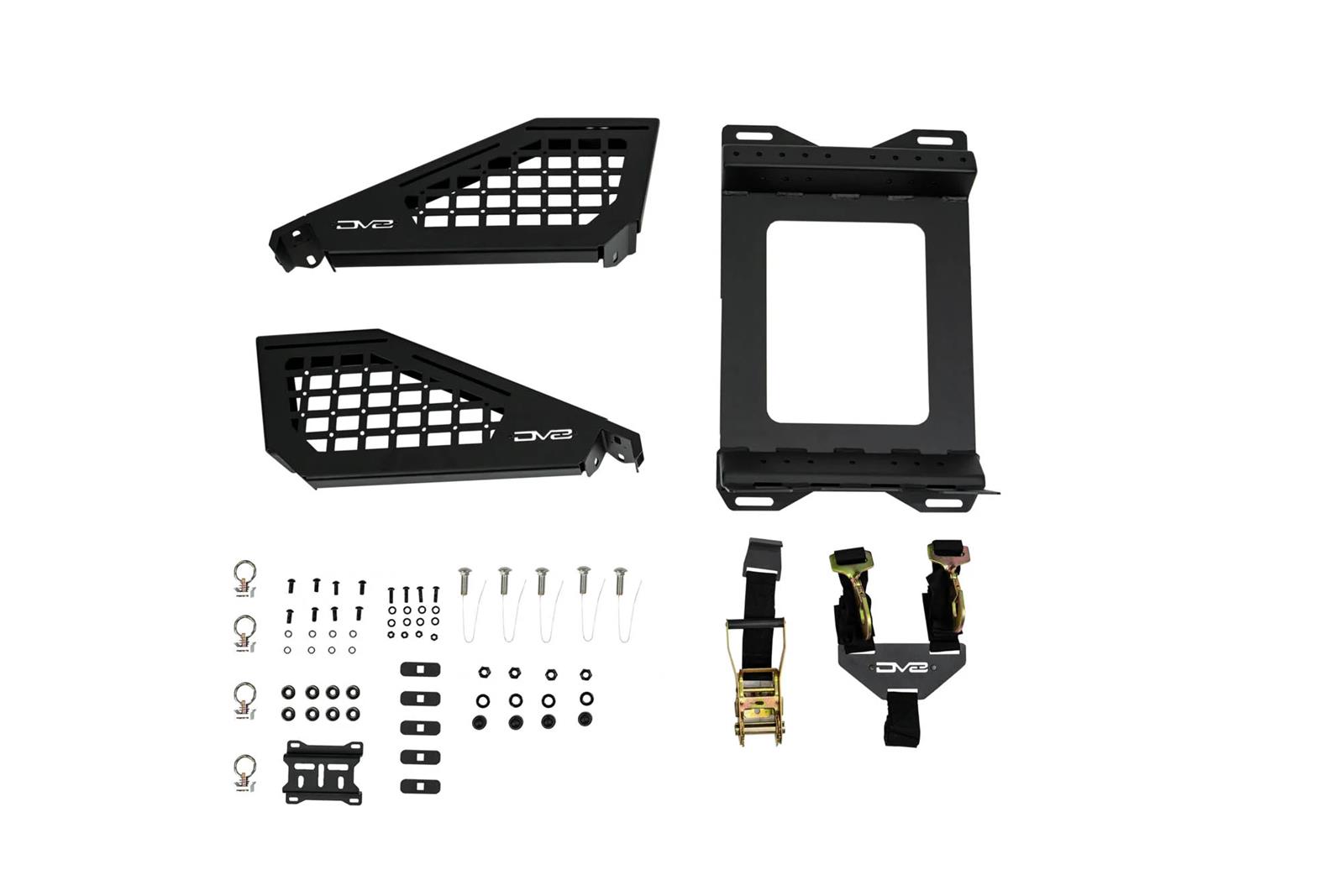 DV8 Offroad Truck Bed Universal Tire Carrier & Accessory Mount thumbnail 5