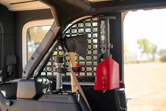 DV8 Offroad Quick Release Molle Panel Tool Mounts - Grey thumbnail 3
