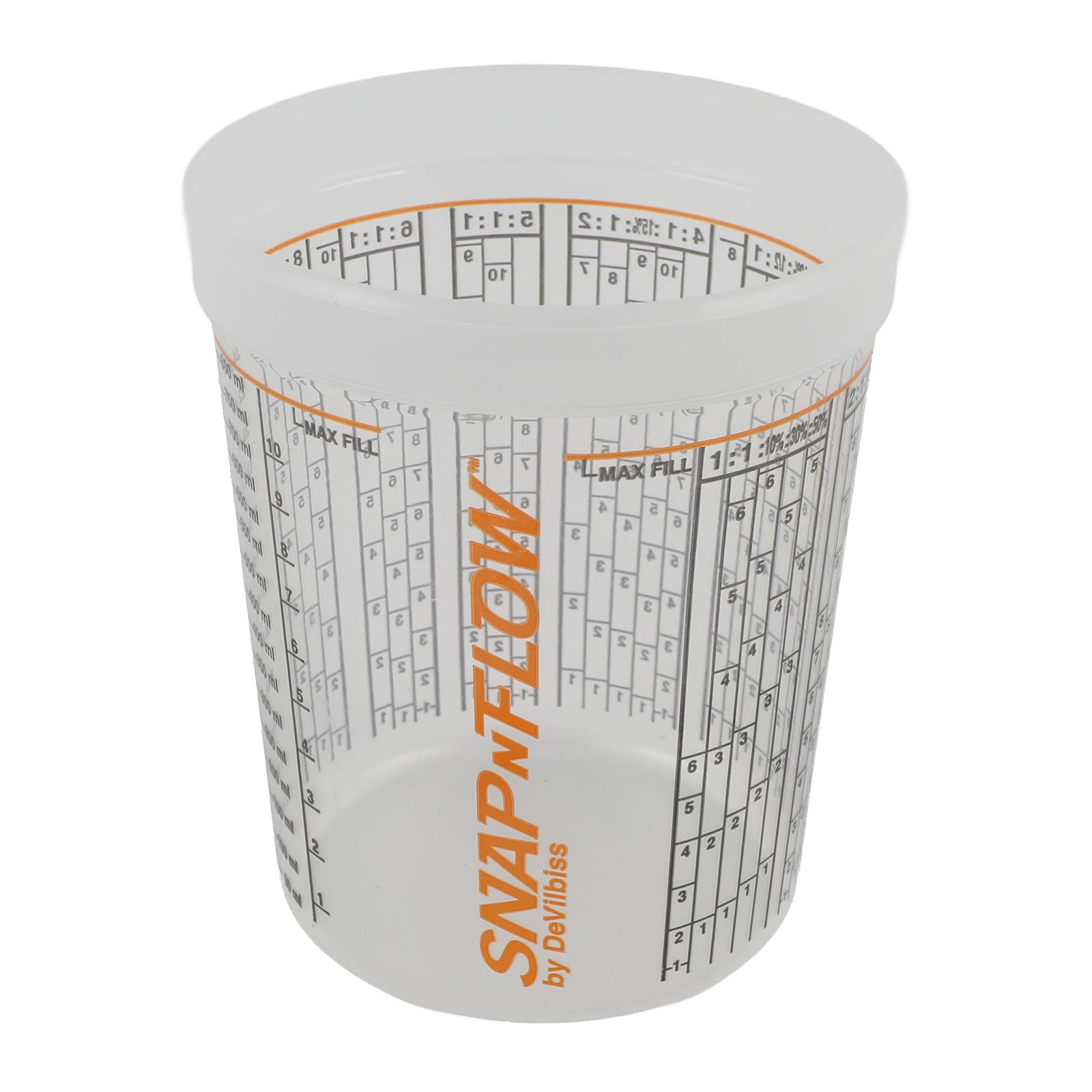 DeVilbiss SNF-32-K100 DeVilbiss Disposable Mixing Cups | Summit Racing