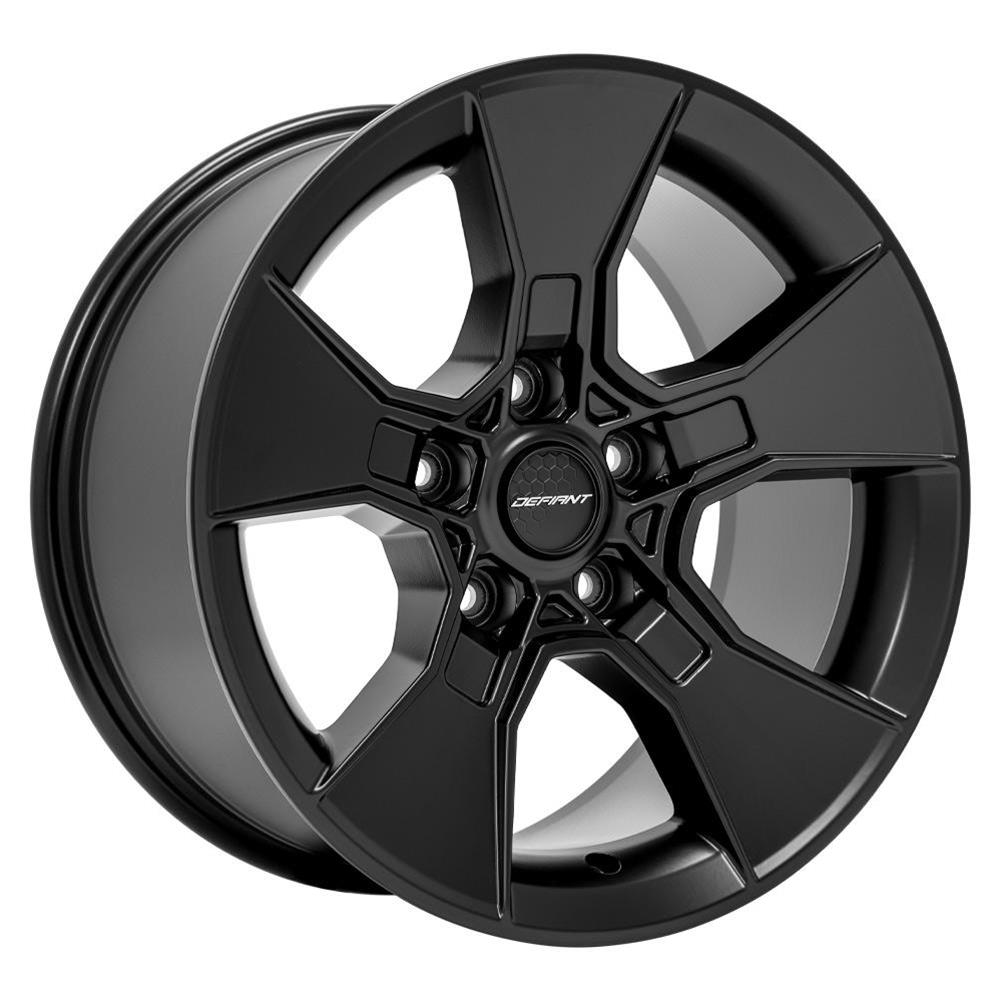 Defiant Wheels 9511043 Defiant DF02 Satin Black Wheels | Summit Racing