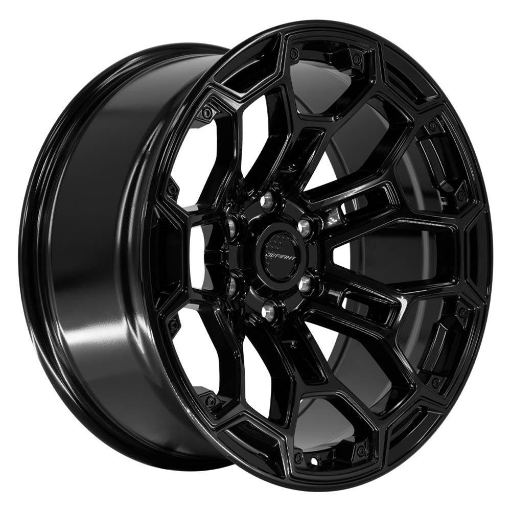 Defiant Wheels 9512388 Defiant DF03 Gloss Black Wheels | Summit Racing
