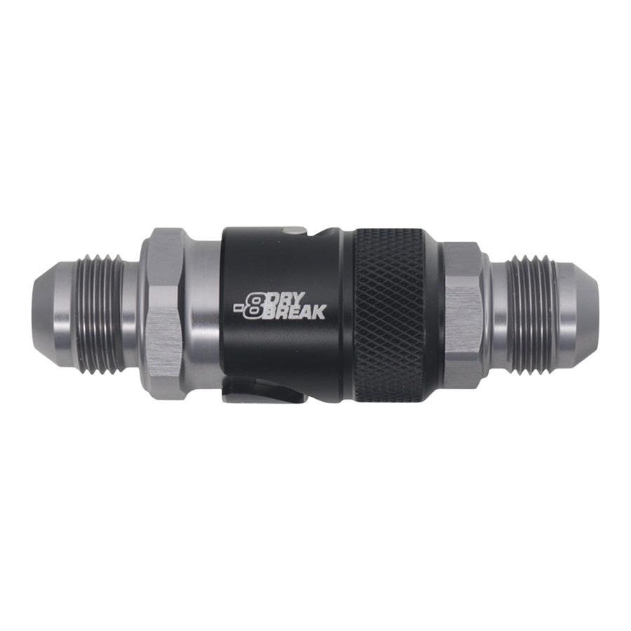 DeatschWerks 6-02-0226-B 8AN Quick Disconnect Dry Break Fitting DeatschWerks 6-02-0226-B 8AN Quick Disconnect Dry Break Fitting