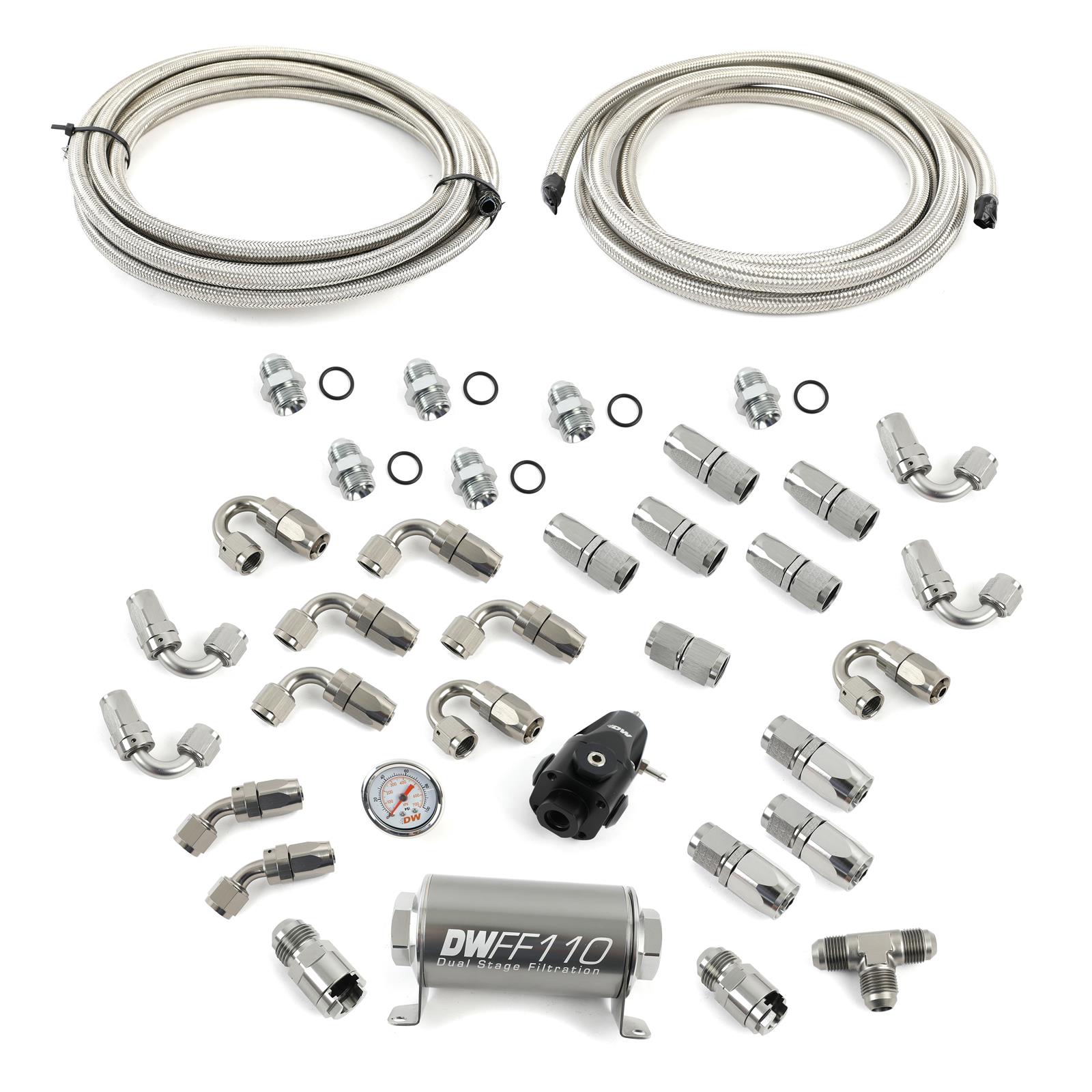 DeatschWerks 6609 DeatschWerks X2 Series Fuel Pump Plumbing Kits