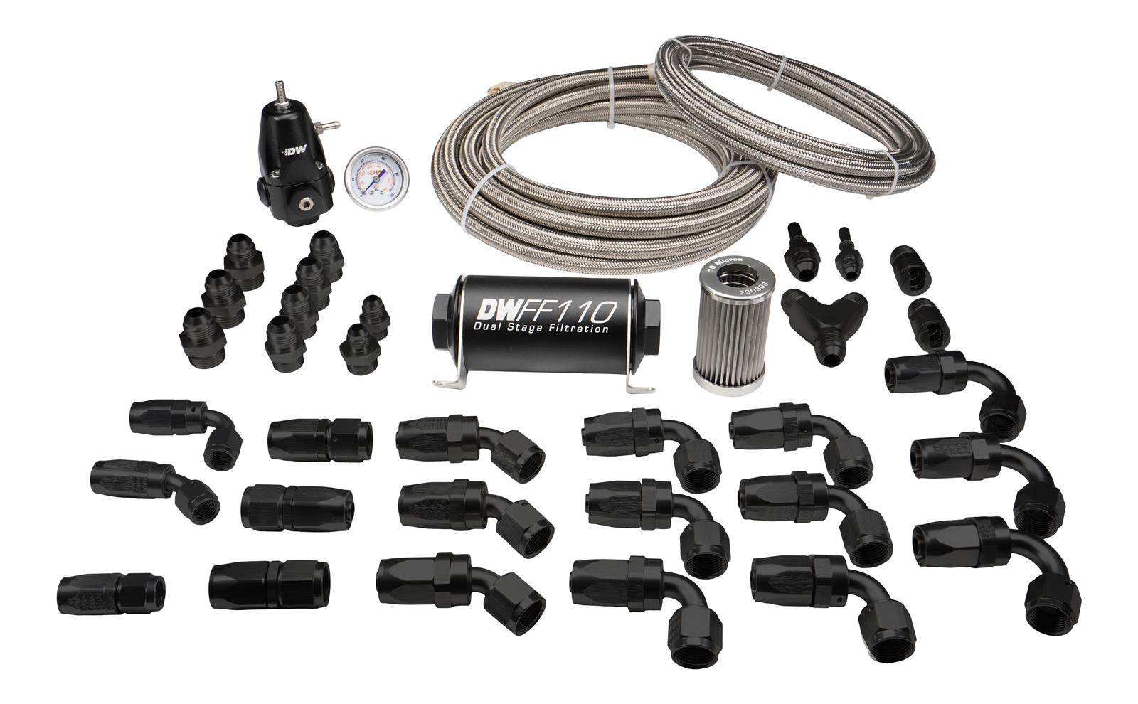 DeatschWerks A90 Supra / BMW M3/M4 Return Plumbing Kit