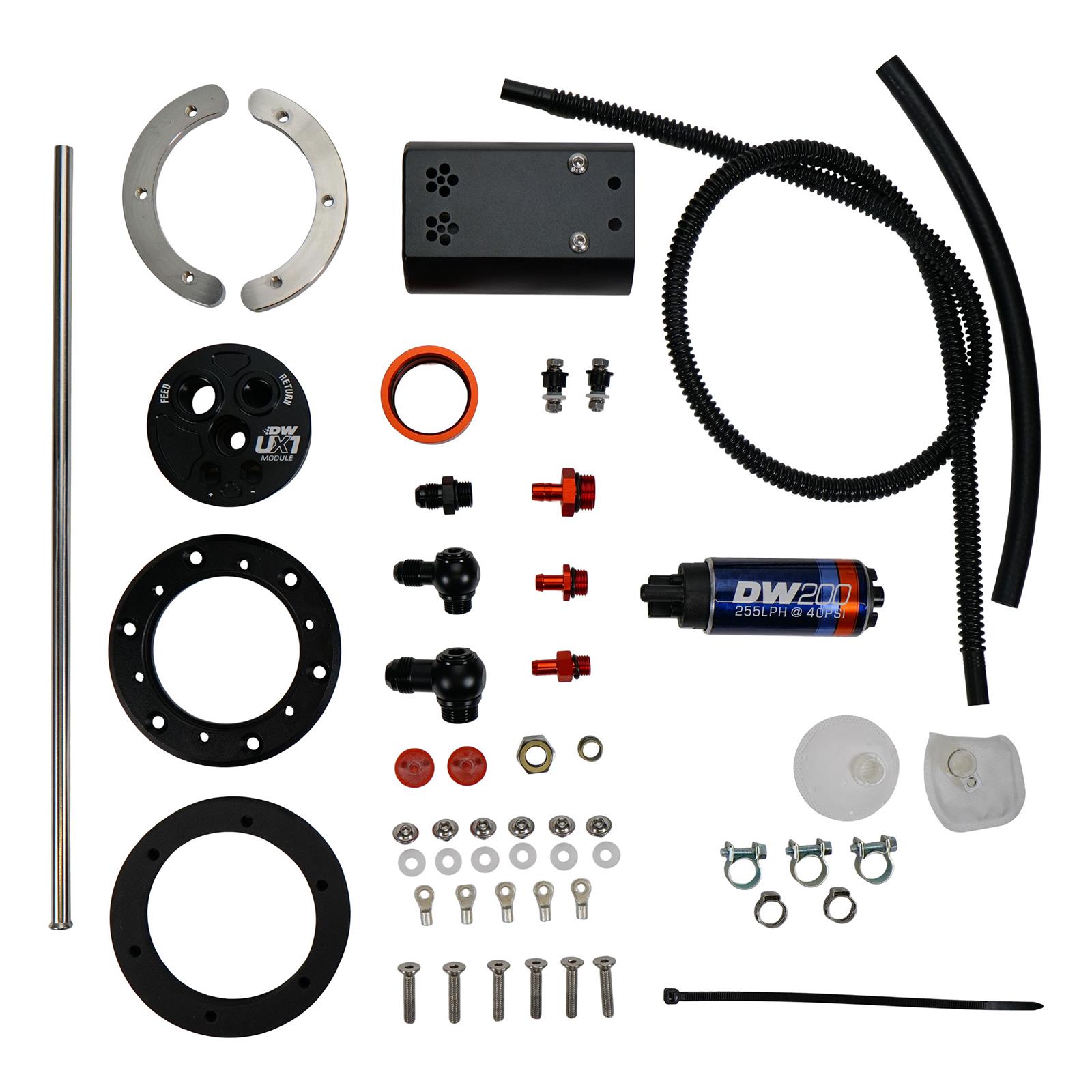 DeatschWerks Universal X1 Module w/ bucket and DW200 Fuel Pump