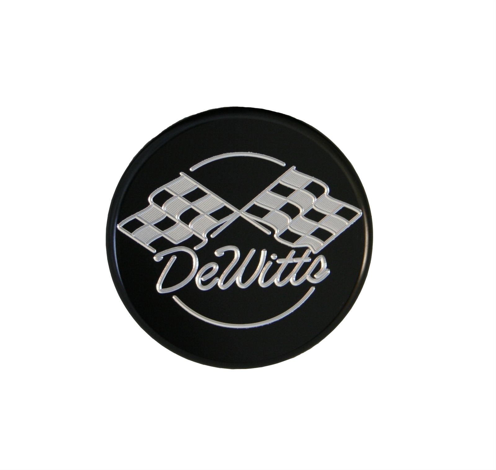 DeWitts Radiator 32512B DeWitts Engraved Radiator Caps Summit Racing
