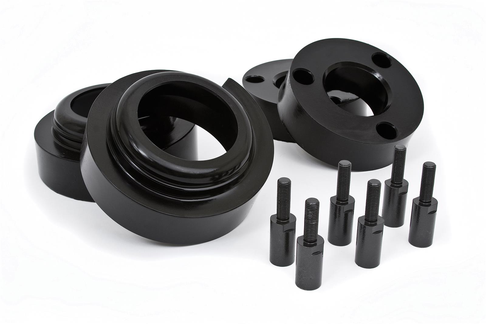Daystar Comfort Ride Suspension Lift Kits KA09100BK Coil Spring Spacers, Leveling Kit, Ride, Durathane, 2.0 in. Lift, Front, for Kia, Pair