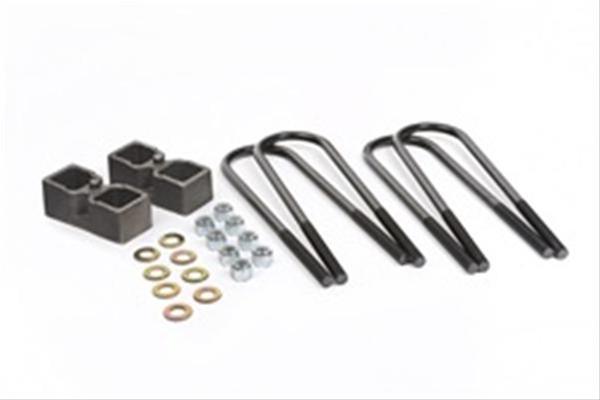 Daystar Leaf Spring Block Kits KC09132ST Suspension Lift, Blocks, Rear, 2.0 in. Lift, Dodge, Ram, Pair