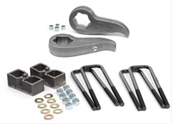 Daystar Comfort Ride Suspension Lift Kits KG09125 Lift, Torsion Bar Key/Leaf Spring Blocks, Front 2.0 in. Lift, Rear, 2.0 in. Lift, Chevy, GMC, Pair