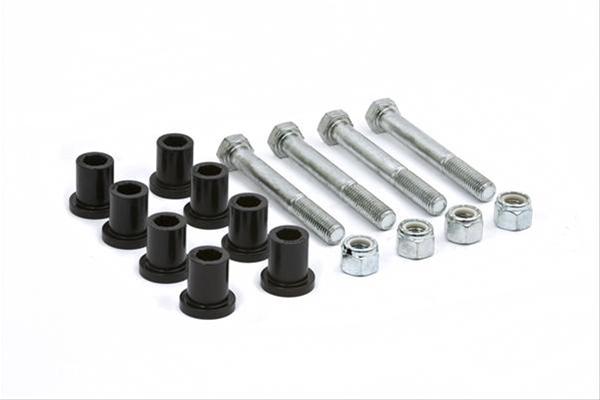 Daystar Leaf Spring Bushing Sets KJ02025BK Bushings, Spring, Polyurethane, Black, Front or Rear, Jeep, CJ, Kit