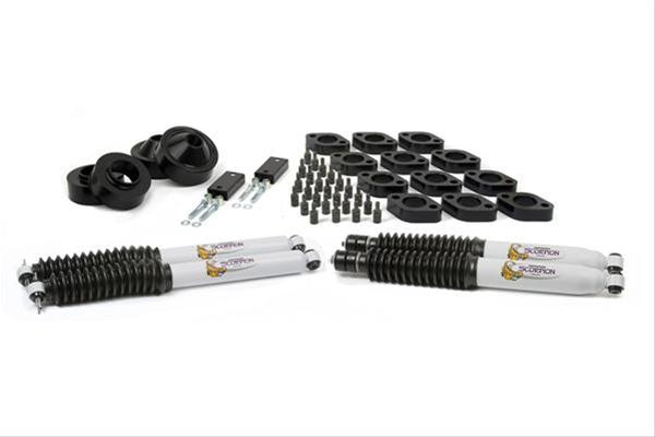 Daystar Comfort Ride Suspension Lift Kits KJ09161BK Lift, Ride, Shocks/Struts, Spacers, Jeep, Automatic, Kit