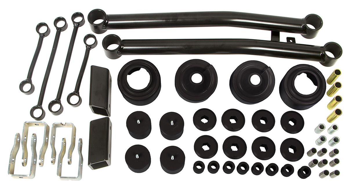 Daystar Suspension Leveling & Lift Kits KJ09177BK Kits, 2" Body Kit 2018-19 Jeep Wrangler JL, Fits All Models, 2 4 Door, includes Front Lower Control Arms