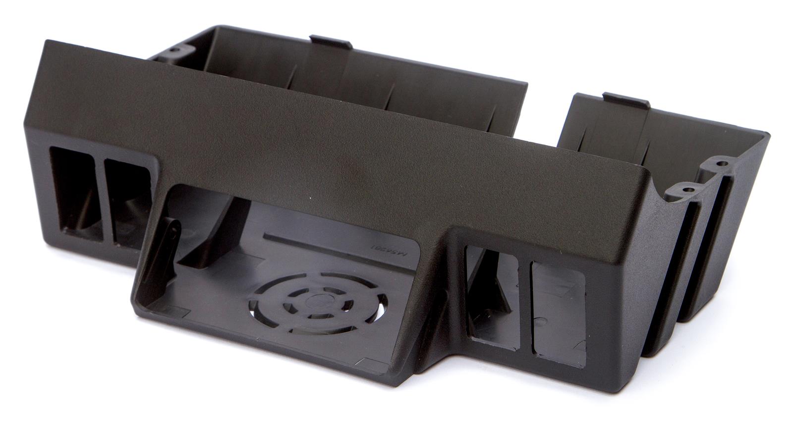 Daystar GMRS Above Dash Radio Mounts with Switches KJ71064BK Switch Panel, Switches, Windshield Mount, Plastic, Black, Four Rocker Switches, Lighted, Jeep, Each thumbnail 2