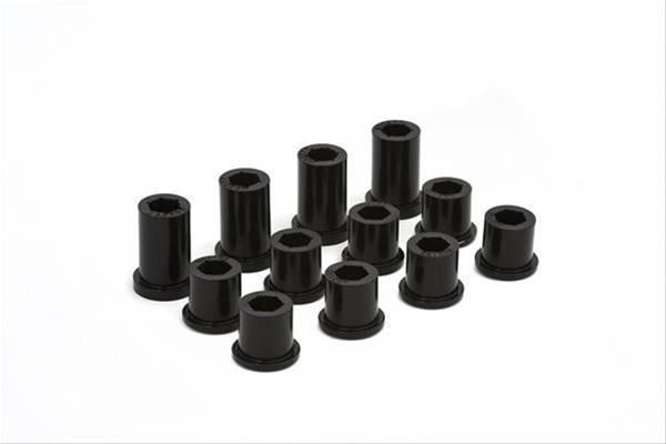 Daystar Leaf Spring Bushing Sets KS02001BK Bushings, Spring, Polyurethane, Black, Front or Rear, Suzuki, Kit