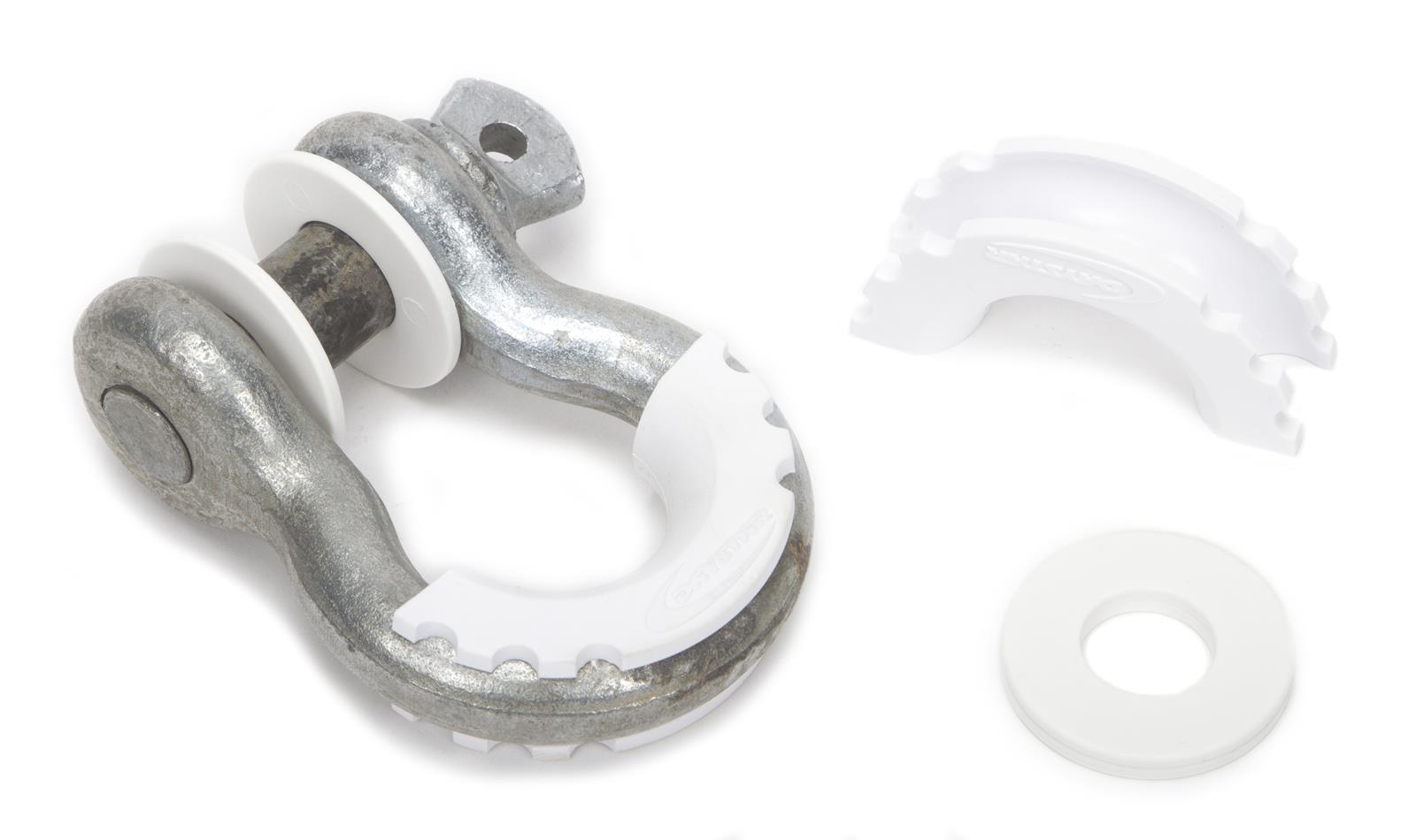 Daystar D-Ring Isolators KU70057WH Isolators, Washers, Polyurethane, White, 3/4 in. Shackles, Kit