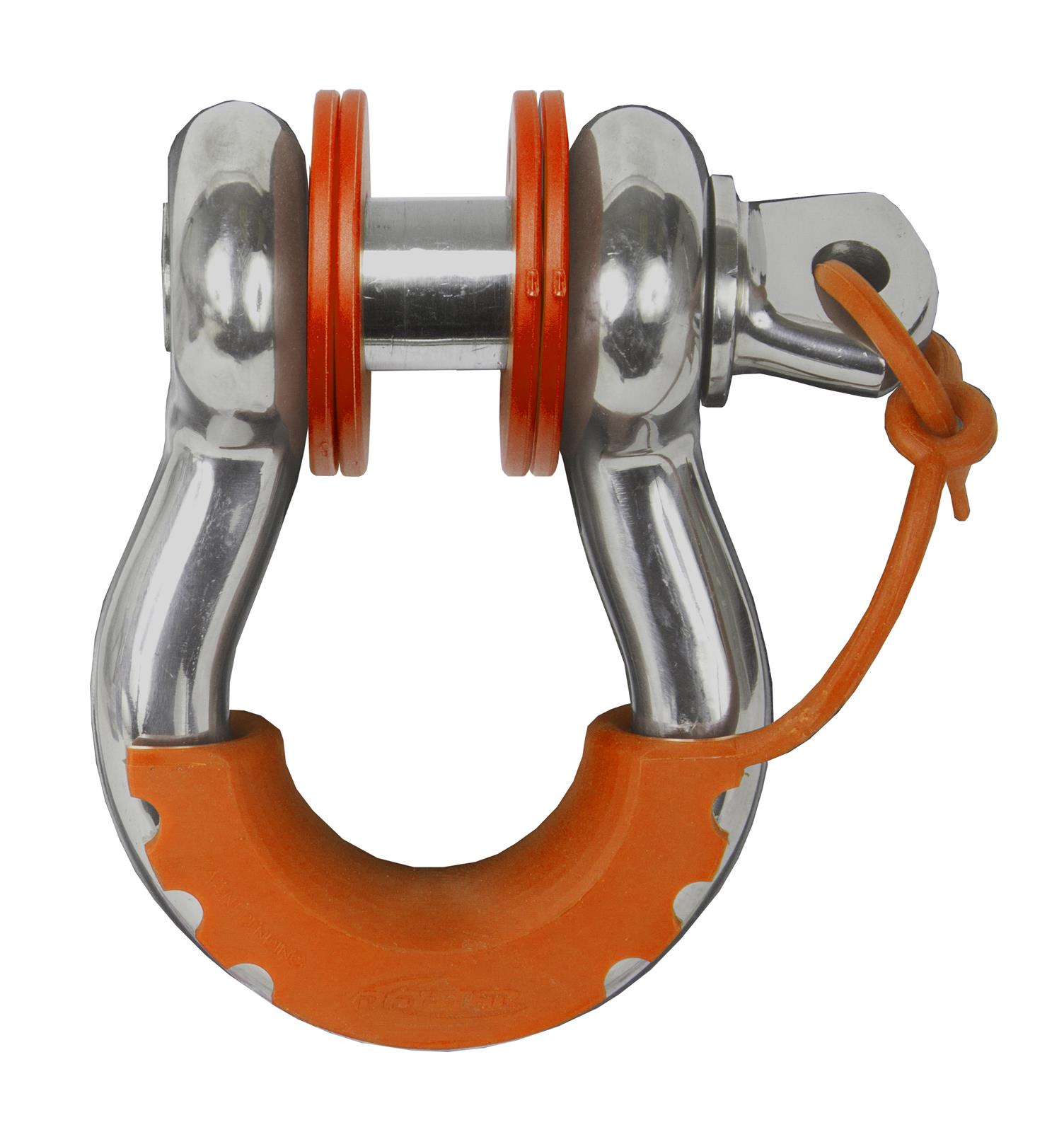 Daystar D-Ring Isolators KU70059AG Locking Isolators, Washers, Polyurethane, Orange, 3/4 in. Shackles, Kit