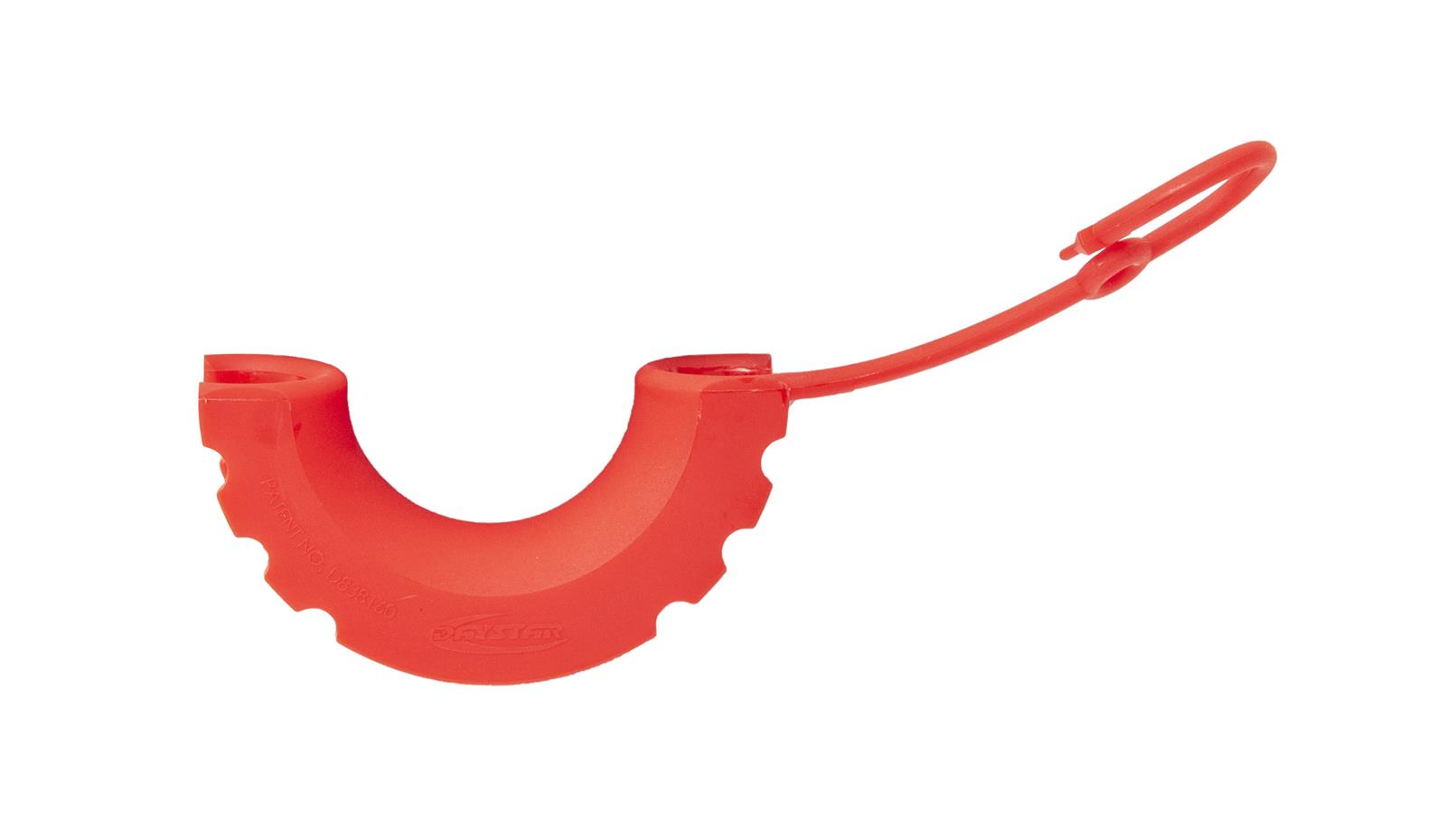 Daystar D-Ring Isolators KU70062RE Locking Isolators, Polyurethane, Red, 7/8 in. Shackles, Pair thumbnail 2