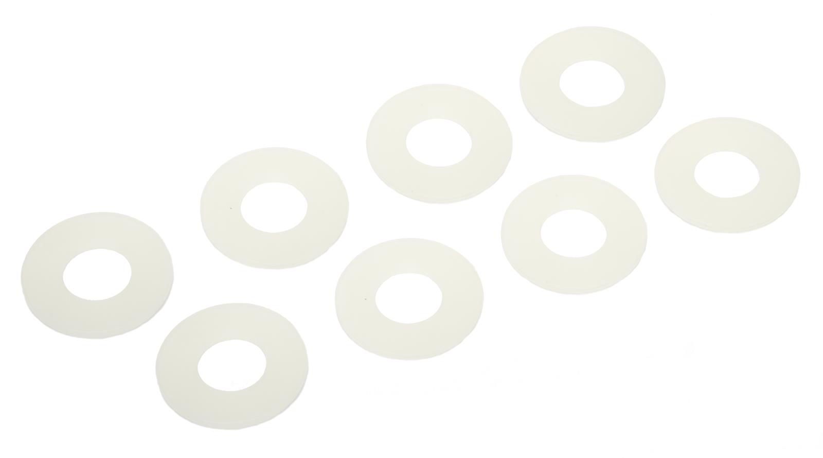 Daystar D-Ring Washers KU71074GD Washers, Polyurethane, Glow in the Dark, 3/4 in. Shackles, Set of 8