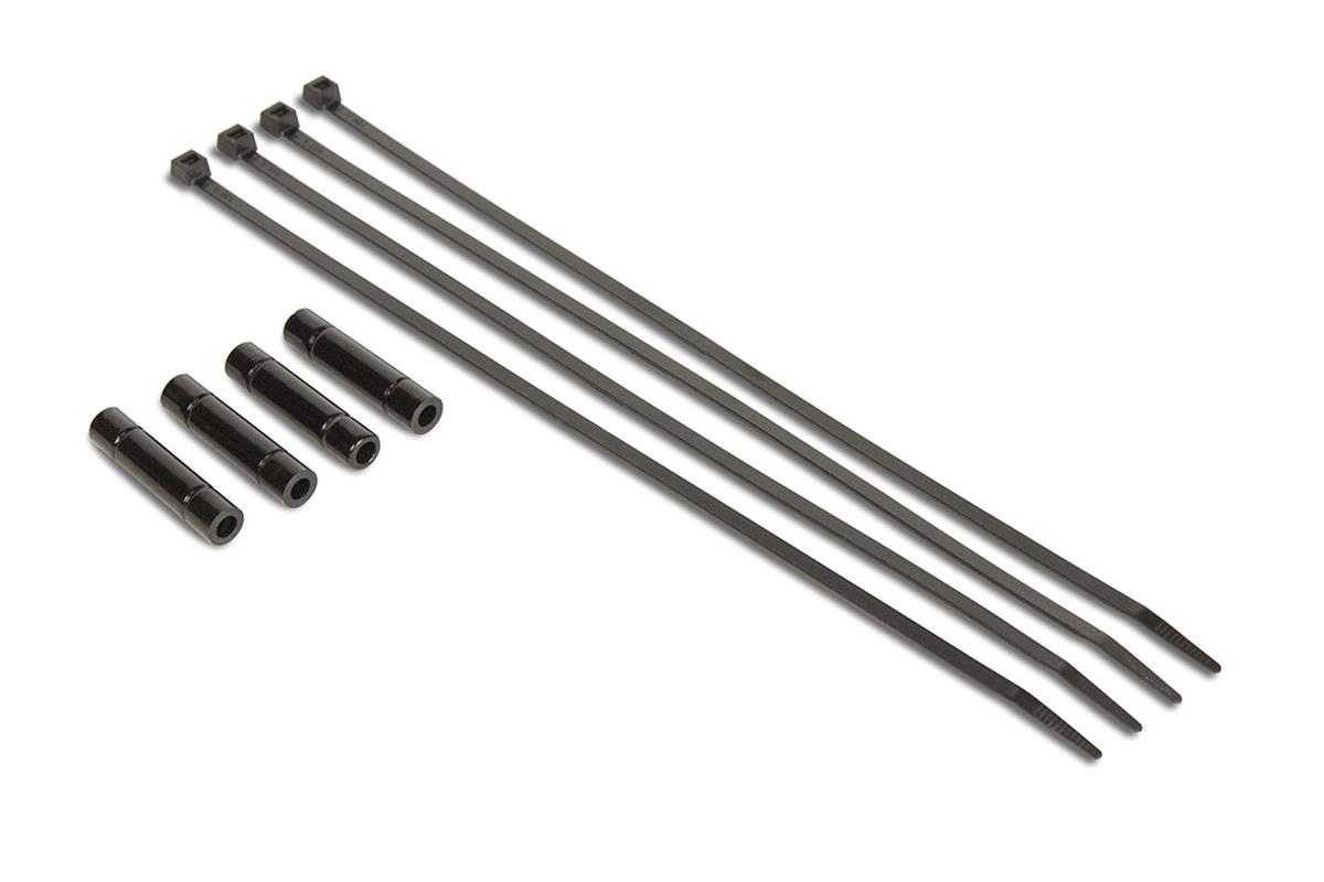 Daystar Standoff Spacers KU71077BK Stand-Off, Spacer, Brake Line/Fuel Line, Polyurethane, Black, Kit thumbnail 2