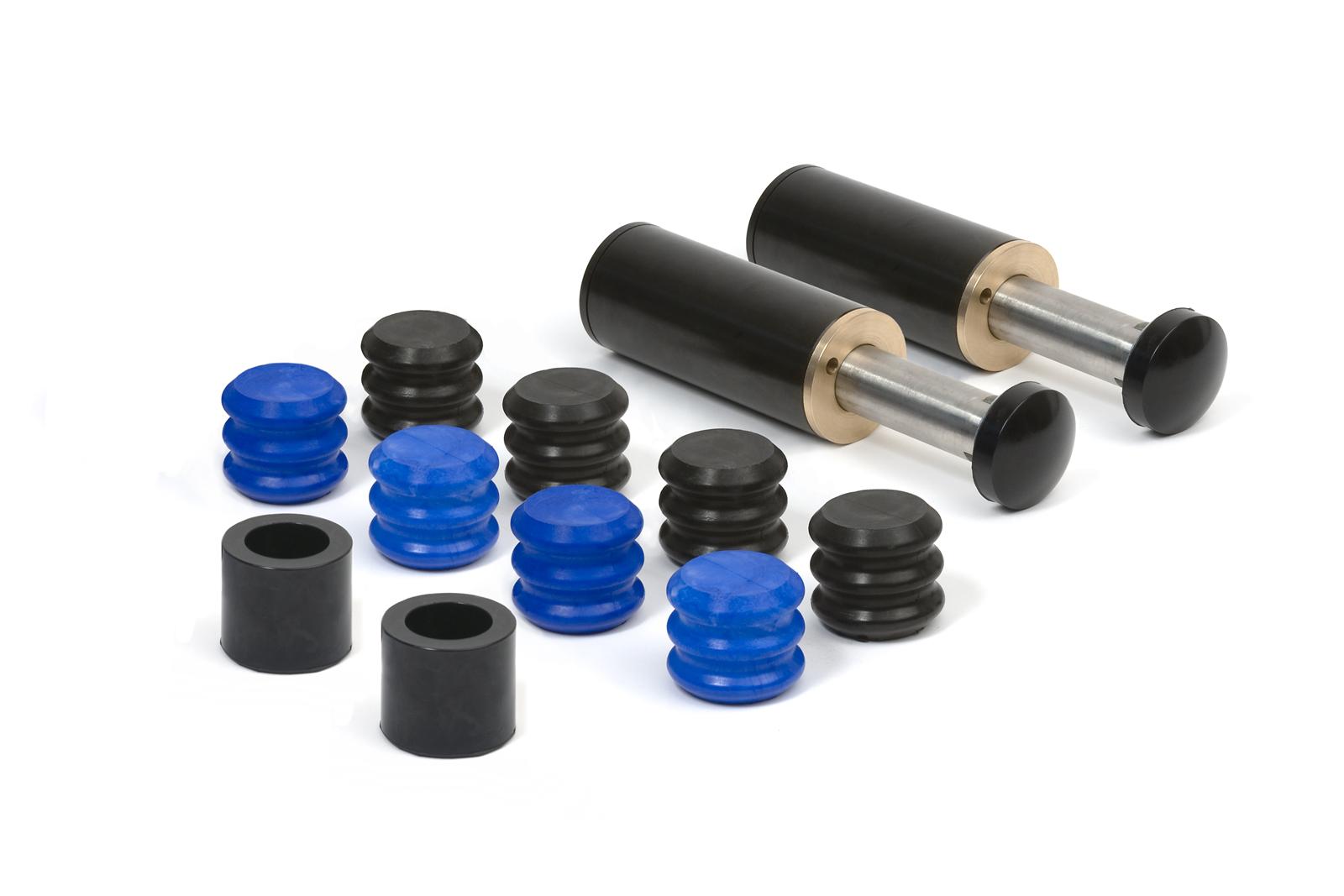 Daystar Stinger Bump Stops KU71091BK Stop; Black; Stinger; Short; Pair