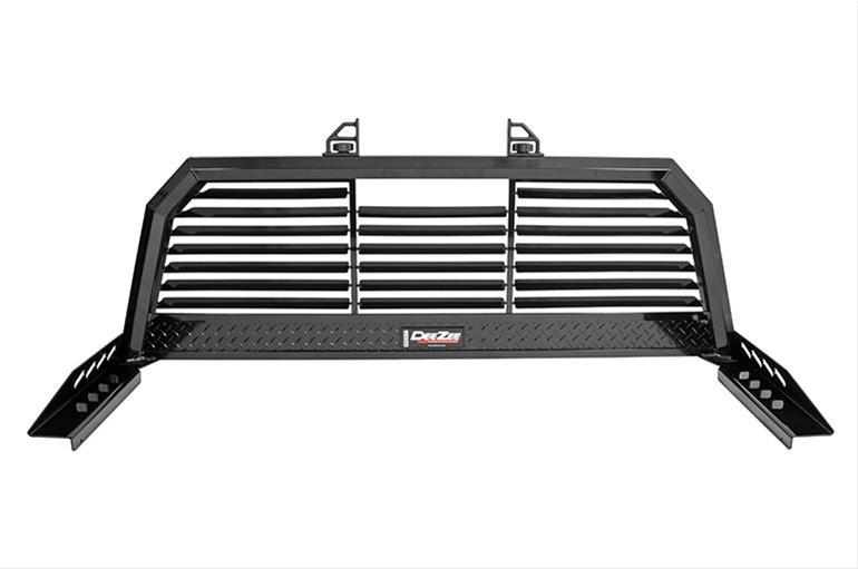 Dee Zee DZ 95050WLB Dee Zee Louvered Guard Pickup Cab Racks