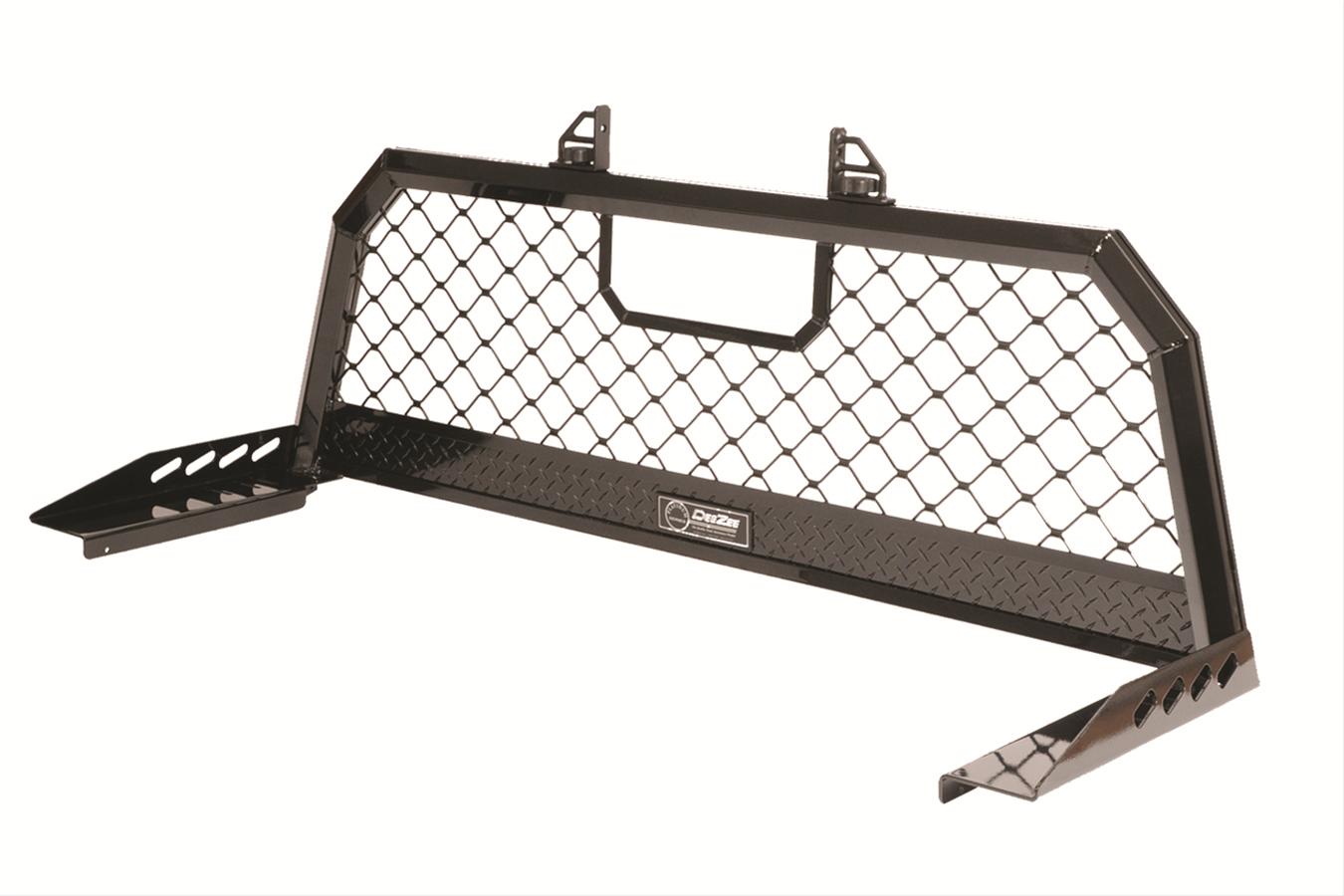 Dee Zee DZ 95050B Dee Zee Mesh Guard Pickup Cab Racks | Summit Racing