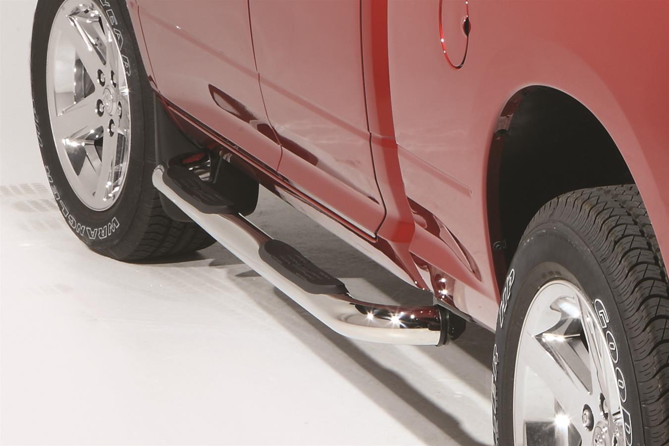 Deezee 19-2022 Dodge/Ram Ram Tubes - 3In Round Stainless Polished CrewCab thumbnail 3