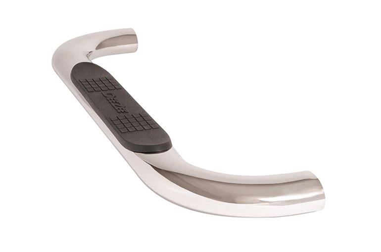 Dee Zee Oval Side Step Bars DZ373517 Bars, Nerf Bars, Oval, Stainless Steel, Polished, 4.00 in. Diameter, Chevrolet, GMC, Standard Cab, Pair thumbnail 3