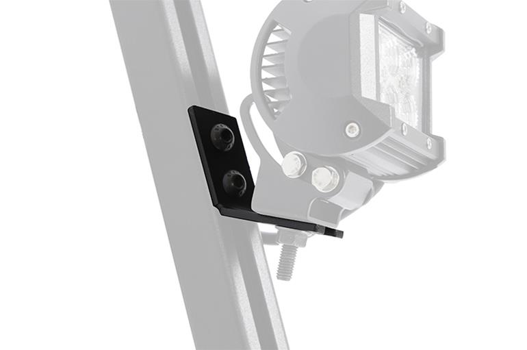 Deezee 07-18 Jeep Wrangler JK Jeep A Pillar Light Bracket