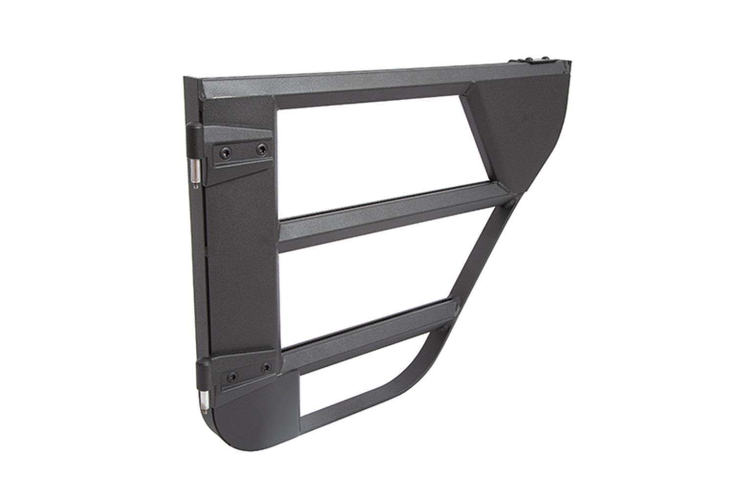 Dee Zee Hex Series Jeep Doors for 2020-2023 GLADIATOR, 2018-2022 WRANGLER - DZ4454JL Doors, Series, Front and Rear, Aluminum, Black Textured, Jeep, JL, JT, Set of 4 thumbnail 3
