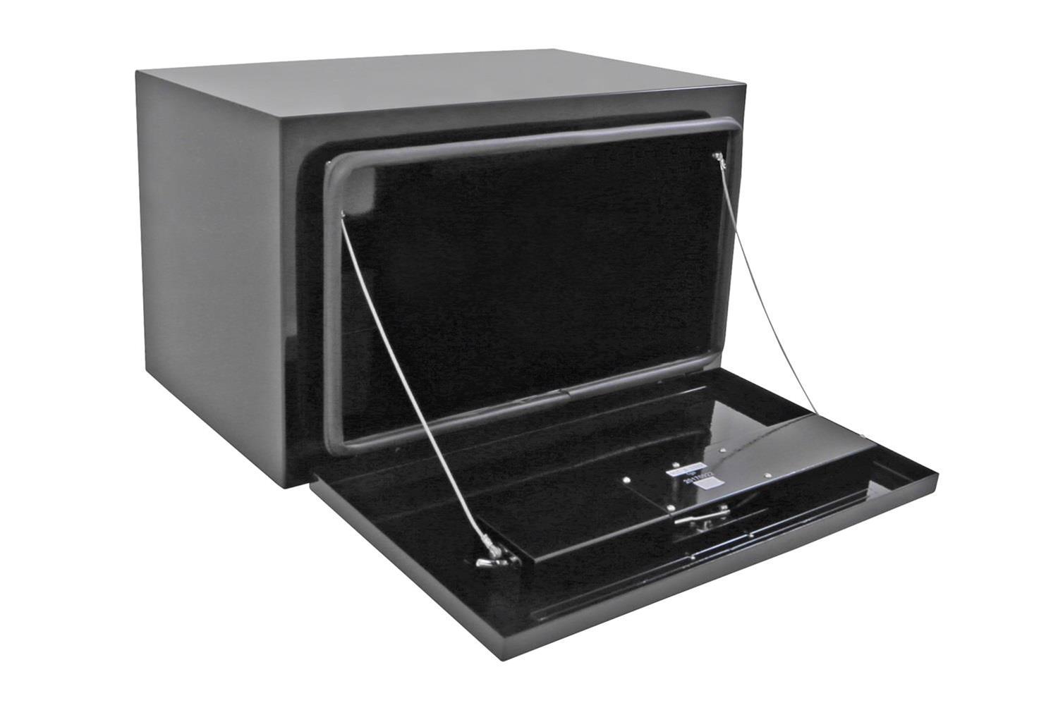 Deezee Universal Tool Box - Specialty Underbed Black BT Alum 24X18X18 (Txt Blk) thumbnail 2