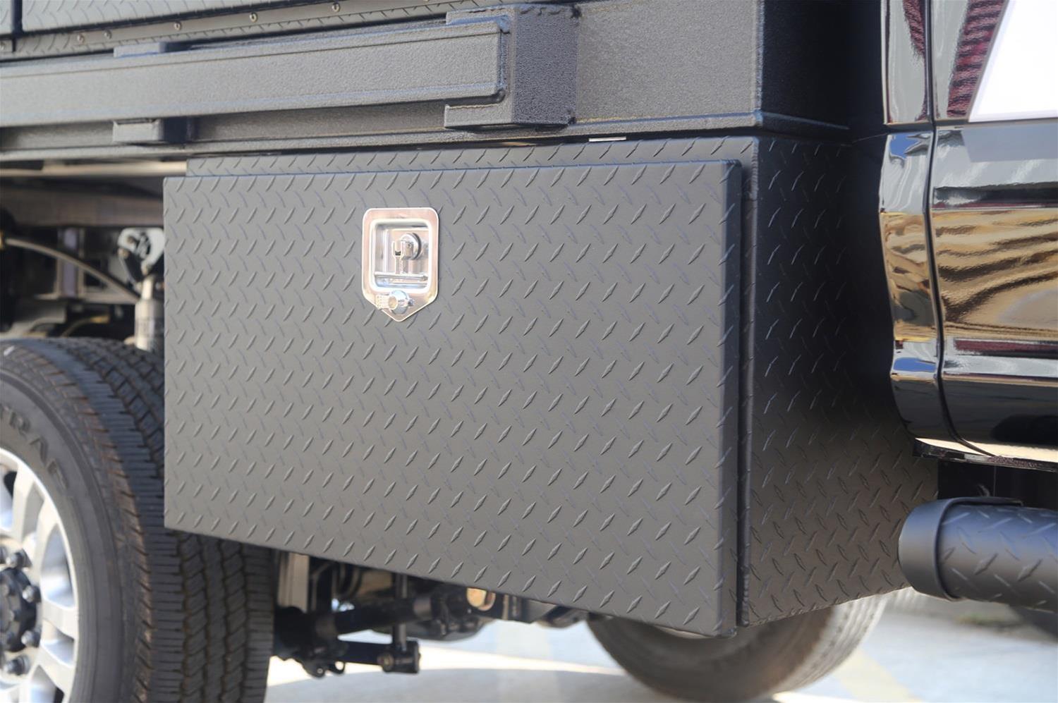Deezee Universal Tool Box - Specialty Underbed Black BT Alum 30X20X18 (Txt Blk) thumbnail 5