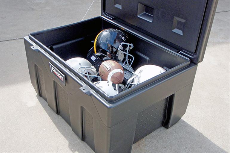ティーズ ページ～ Dee Zee 92-Gal Gloss Black Aluminum Toolbox Combo Transfer