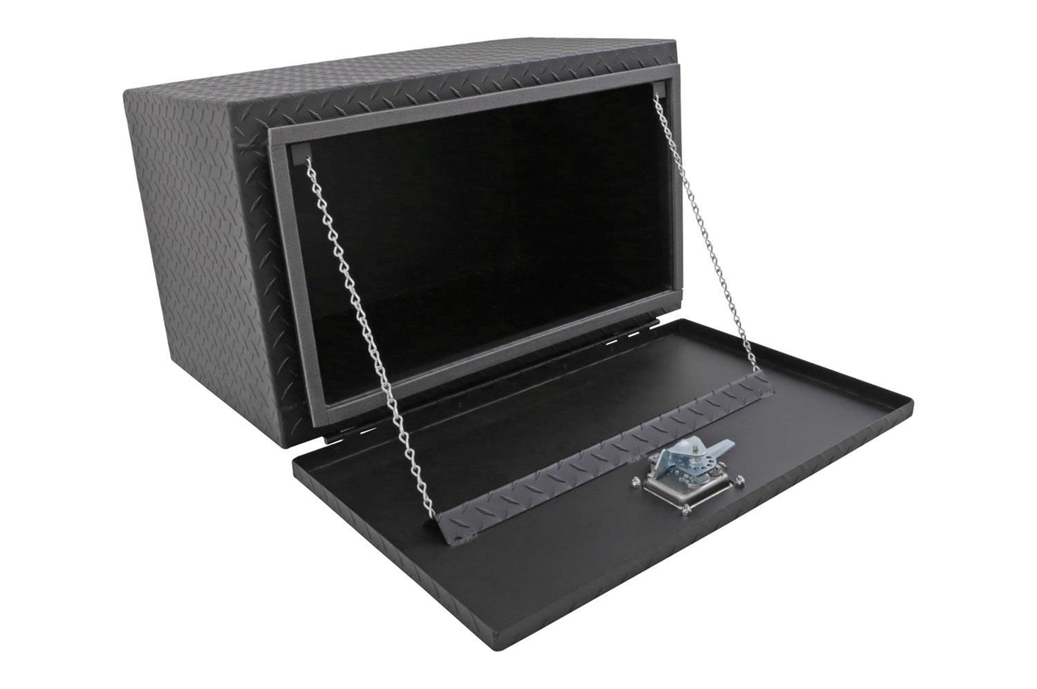 Deezee Universal Tool Box - Specialty Underbed Black BT Alum 30X20X18 (Txt Blk) thumbnail 2
